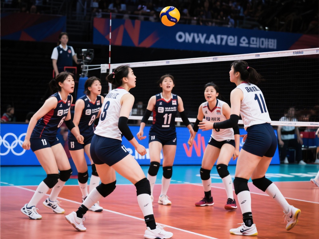 尽管在备战过程中，韩国女排面临不小的压力